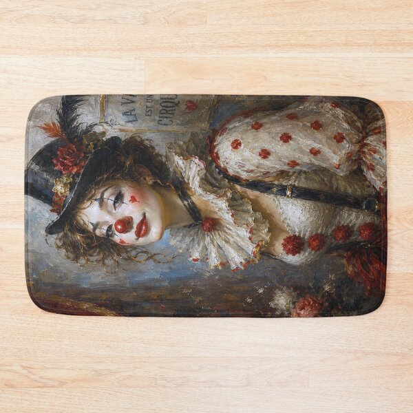Item preview, Female Clown painting. designed and sold by GalleryKauffeld.