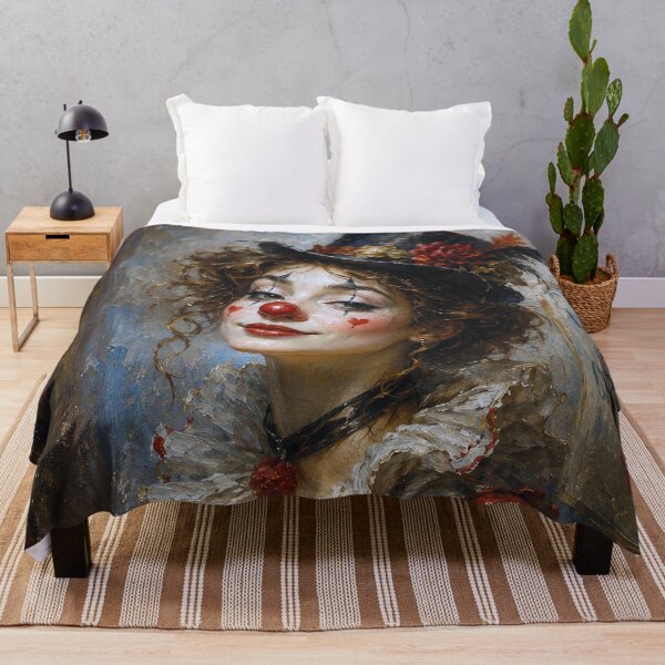 Item preview, Female Clown painting. designed and sold by GalleryKauffeld.