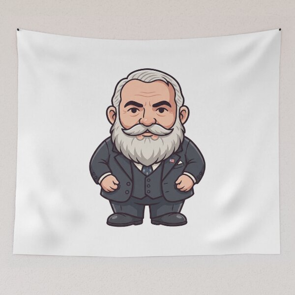 Item preview, Warren G Harding Historical Garden Gnome designed and sold by Bad-Decisions-Designs.