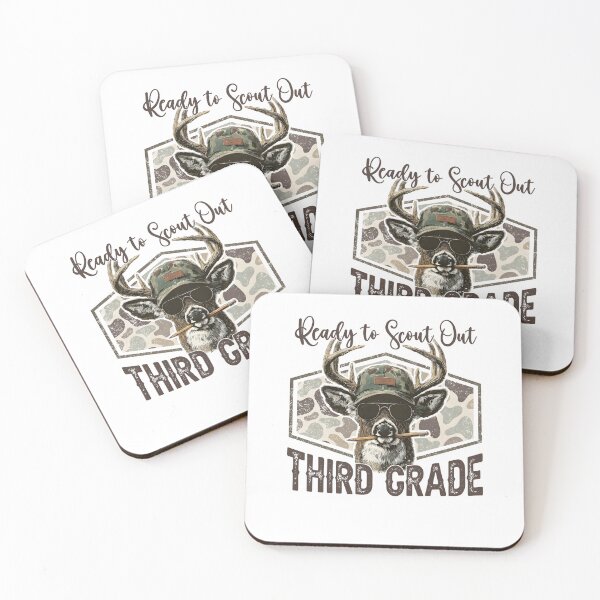 Item preview, Ready To Scout Out Third Grade Back To School Camo Deer Hunting designed and sold by CocoLama.