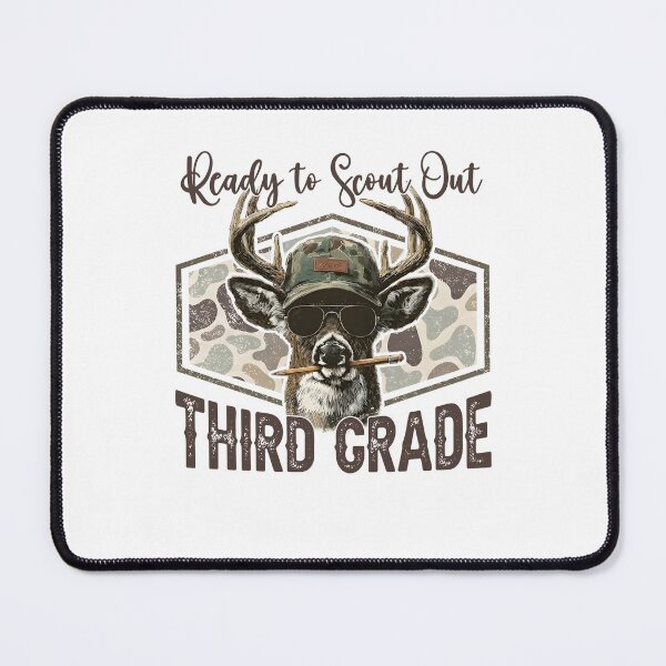 Item preview, Ready To Scout Out Third Grade Back To School Camo Deer Hunting designed and sold by CocoLama.