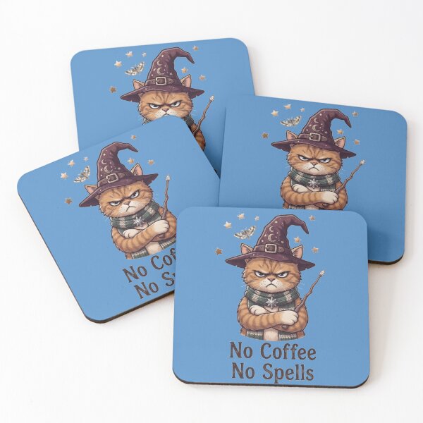 Item preview, Ginger witch cat designed and sold by Wicca and mythical creatures .