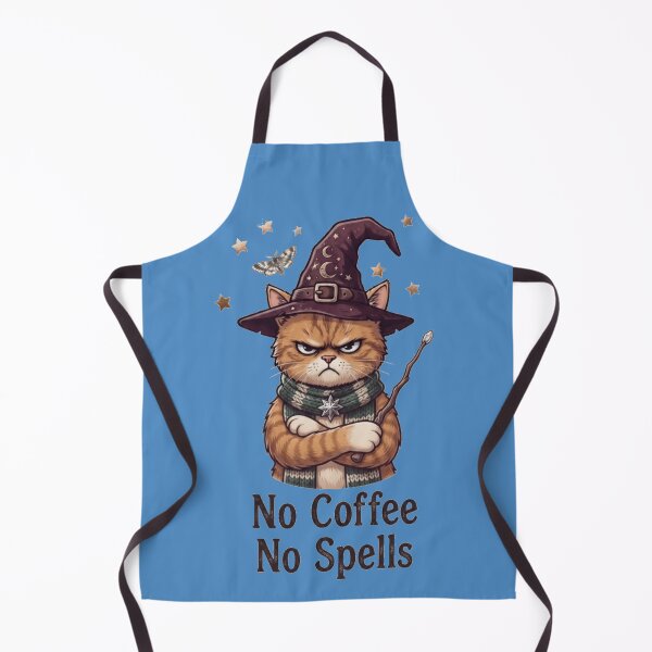 Item preview, Ginger witch cat designed and sold by Wicca and mythical creatures .
