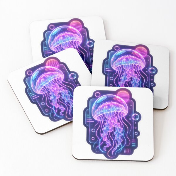 Item preview, Neon Cosmic Jellyfish Dream designed and sold by Snurly.