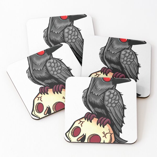 Item preview, The Raven - Skull  designed and sold by Roysdisturbia.
