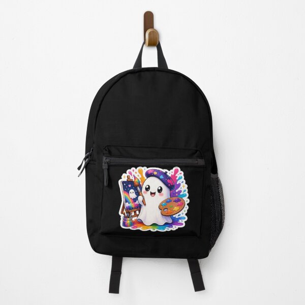 Item preview, Cute Ghost Painting Art Sticker designed and sold by VeltrixaDesigns.