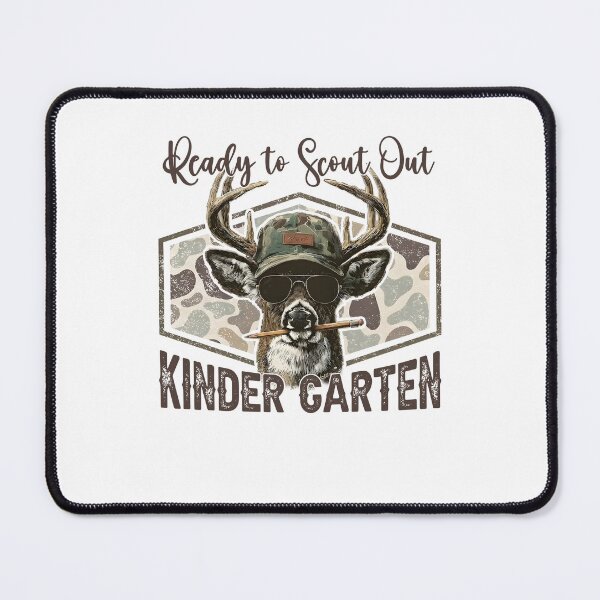 Item preview, Ready To Scout Out Kindergarten Back To School Camo Deer Hunting designed and sold by CocoLama.