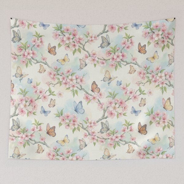 Item preview, Pink Sakura Floral Botanical Spring Aesthetic designed and sold by FashioonTrends.