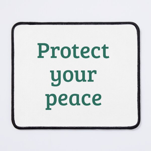 Item preview, Protect Your Peace – Minimal Gen Z Aesthetic Typography Quote designed and sold by MUSA'S.
