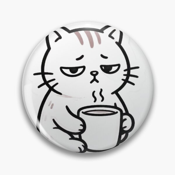 Item preview, I Survived Another Meeting Cat 1 designed and sold by Kermancius.