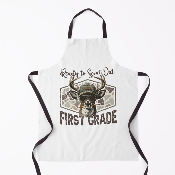 Item preview, Ready To Scout Out First Grade Back To School Camo Deer Hunting designed and sold by CocoLama.