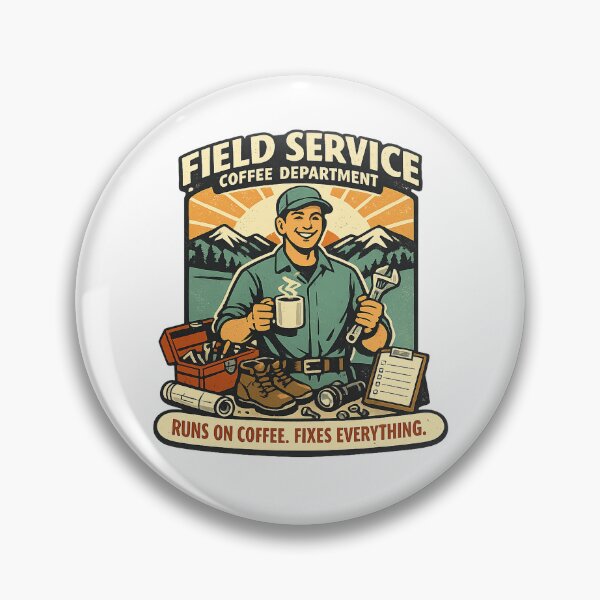 Item preview, Field Service Coffee Department Technician designed and sold by Concrete Coffee Studio.