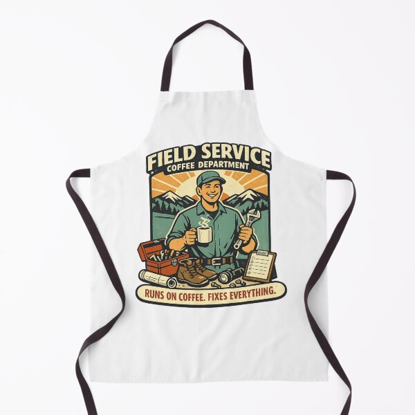 Item preview, Field Service Coffee Department Technician designed and sold by Concrete Coffee Studio.