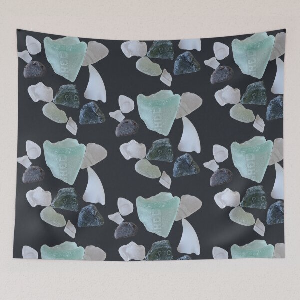 Item preview,  Sacred Cornish Sea Glass Healing -  Ancestral Camo Obsidian designed and sold by energyoflove333.