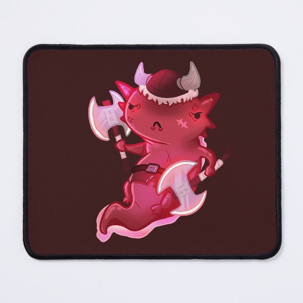 Item preview, Berserbert the Barbarian Axolotl designed and sold by Djangle.