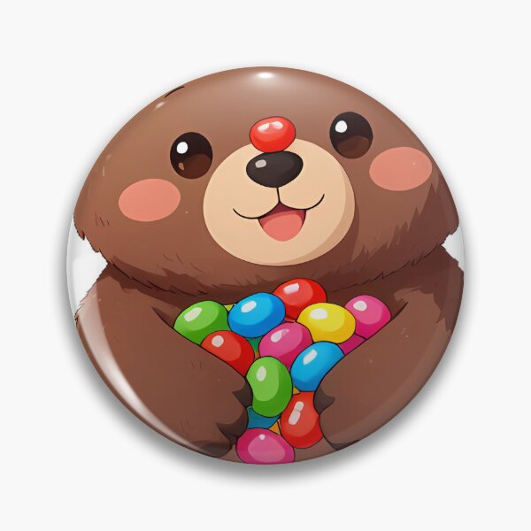Item preview, Jelly Beans Bear Cub Colorful Jelly Beans designed and sold by pumsquare.