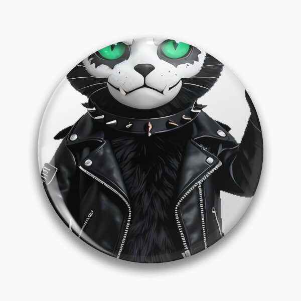 Item preview, Gothic Black Cat Corpse Paint designed and sold by IllumeInk.