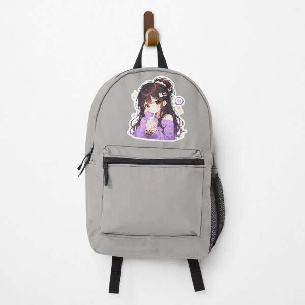 Item preview, Bubble Tea Break – Cozy Anime Girl designed and sold by bella-rosa87.