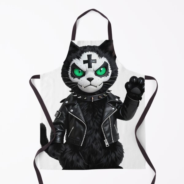 Item preview, Gothic Black Cat Corpse Paint designed and sold by IllumeInk.