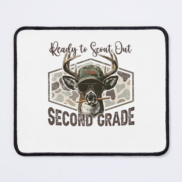 Item preview, Ready To Scout Out Second Grade Back To School Camo Deer Hunting designed and sold by CocoLama.
