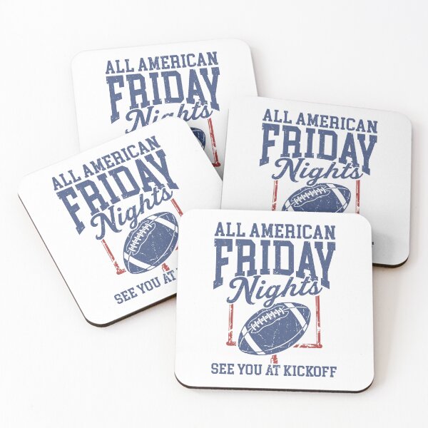 Item preview, All American Friday Nights See You At Kickoff Football Game Day Season designed and sold by ViniBall.
