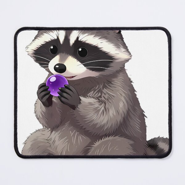 Item preview, Jelly Beans Raccoon Purple Jelly Bean designed and sold by pumsquare.