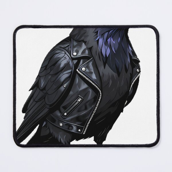 Item preview, Gothic Raven Leather Jacket designed and sold by IllumeInk.
