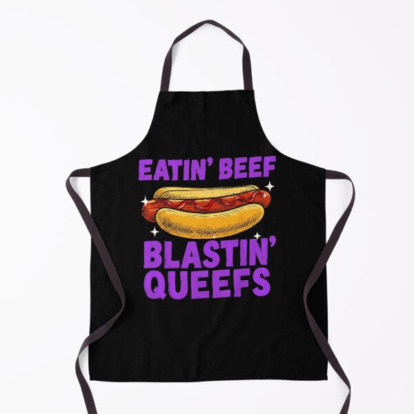 Item preview, Eatin' Beef Blastin' Queefs Funny Hot Dog Adult Humor designed and sold by OddPopARt.