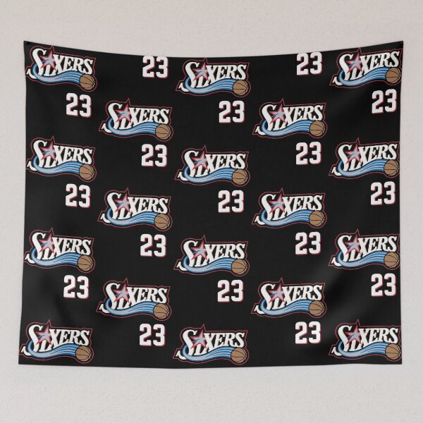 Item preview, Sixers 23 Vintage Basketball Sports Fan Graphic designed and sold by Noctivyra.