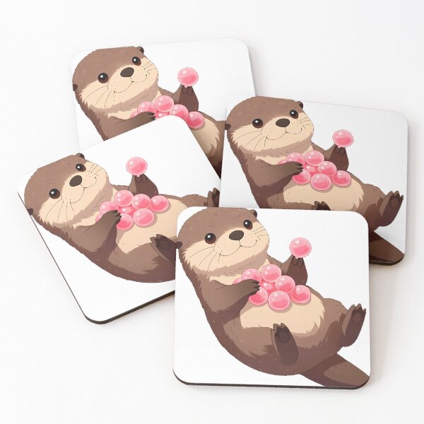 Item preview, Jelly Beans Otter Pink Jelly Beans designed and sold by pumsquare.
