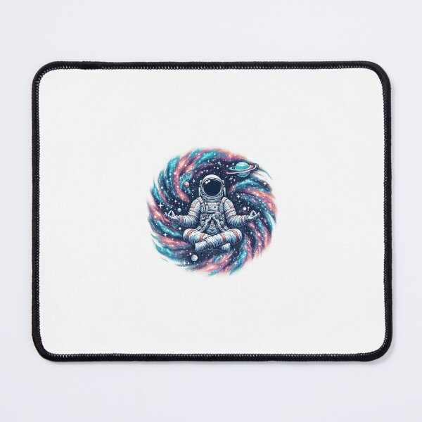 Item preview, Cosmic Astronaut Meditating Space Galaxy 1 designed and sold by Kermancius.