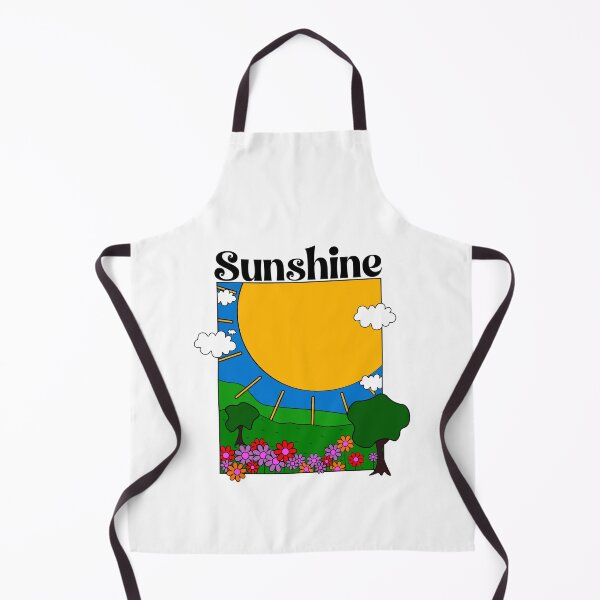 Item preview, Sunshine Retro Nature Illustration designed and sold by VisualGlitch404.