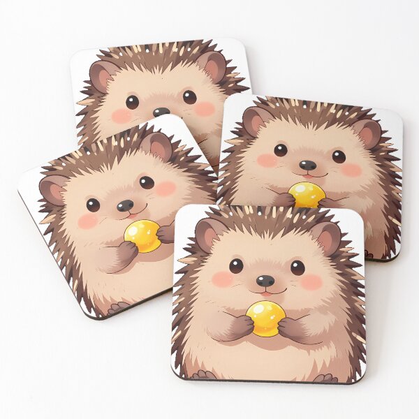 Item preview, Jelly Beans Hedgehog Yellow Jelly Bean designed and sold by pumsquare.