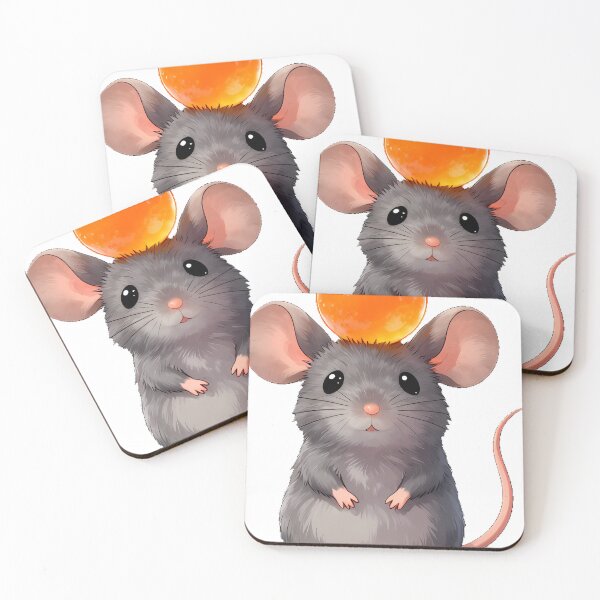 Item preview, Jelly Beans Mouse Orange Jelly Bean designed and sold by pumsquare.