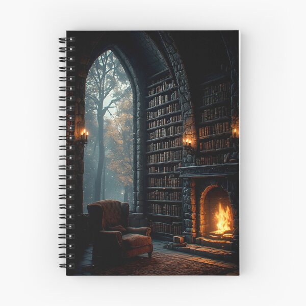 Item preview, Dark Academia Witchcore Library designed and sold by Vhelir-Art.