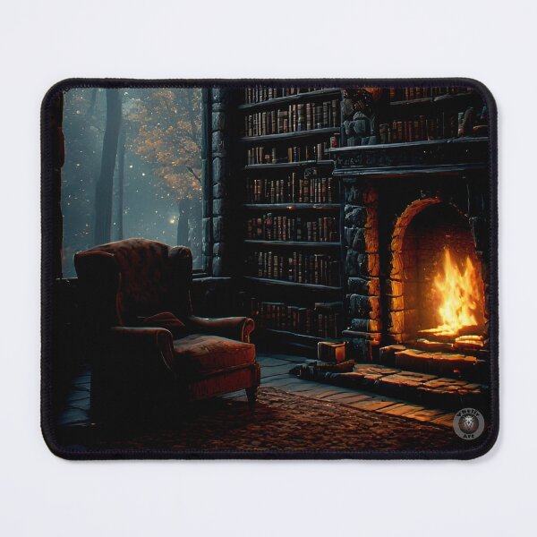 Item preview, Dark Academia Witchcore Library designed and sold by Vhelir-Art.