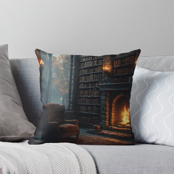 Item preview, Dark Academia Witchcore Library designed and sold by Vhelir-Art.