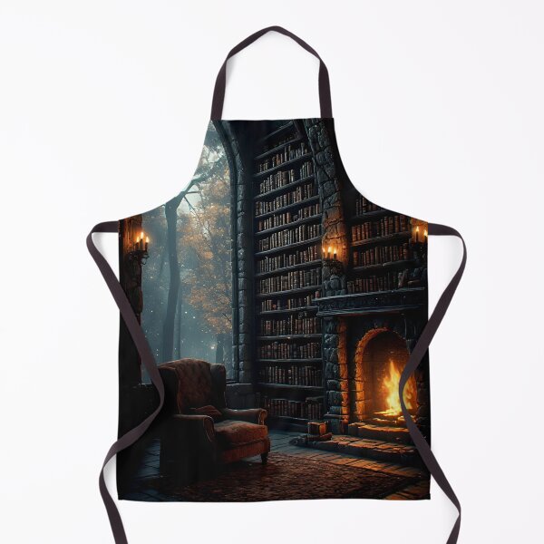 Item preview, Dark Academia Witchcore Library designed and sold by Vhelir-Art.