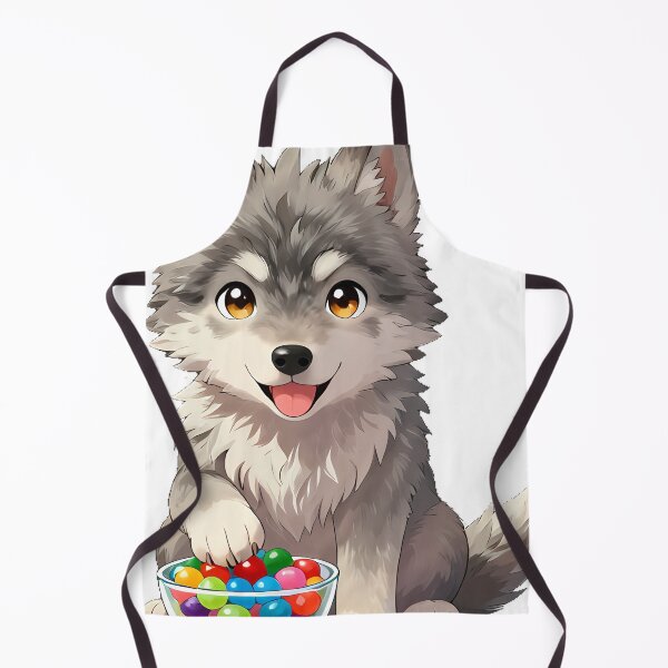 Item preview, Jelly Beans Wolf Pup Colorful Jelly Beans designed and sold by pumsquare.