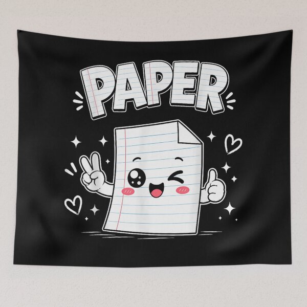 Item preview, Cute Kawaii Paper Character Back To School Smiling Notebook Friend designed and sold by River Silva.