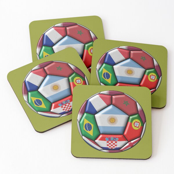 Item preview, Global Flags Textured Soccer Ball Art Print designed and sold by uustalgoldenray.