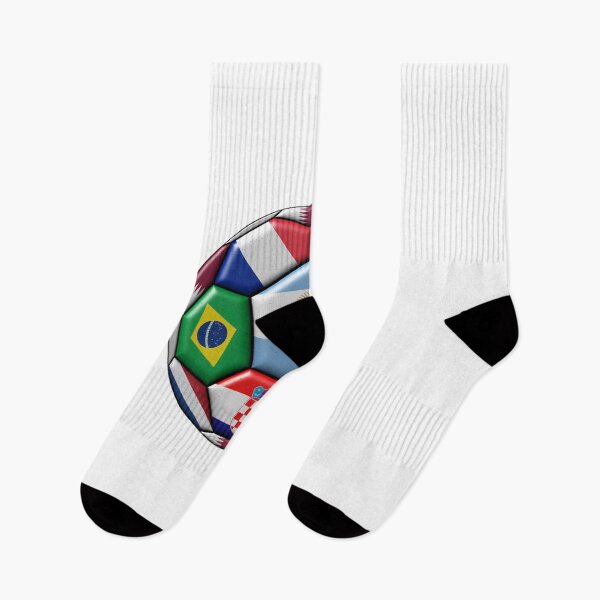 Item preview, Global Flags Textured Soccer Ball Art Print designed and sold by uustalgoldenray.