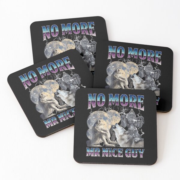 Item preview, No More Mr Nice Guy Alpha Wolf Funny Parody designed and sold by OddPopARt.