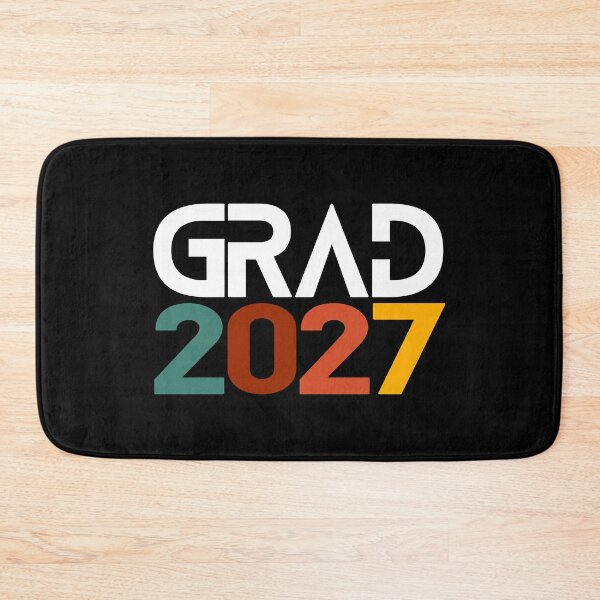 Item preview, Grad 2027 Bold Retro Colorblock Minimalist Typography Graduation Gift Senior Class of 2027 designed and sold by Artycom.