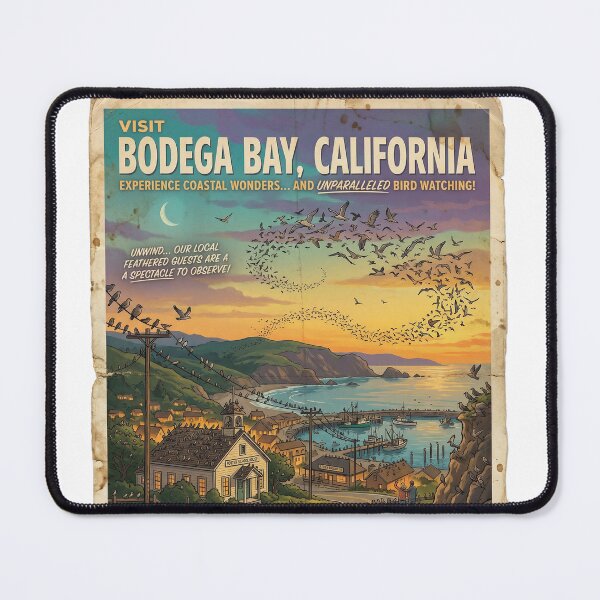 Aperçu de l'œuvre Visit Bodega Bay, California créée et vendue par Bad-Decisions-Designs.