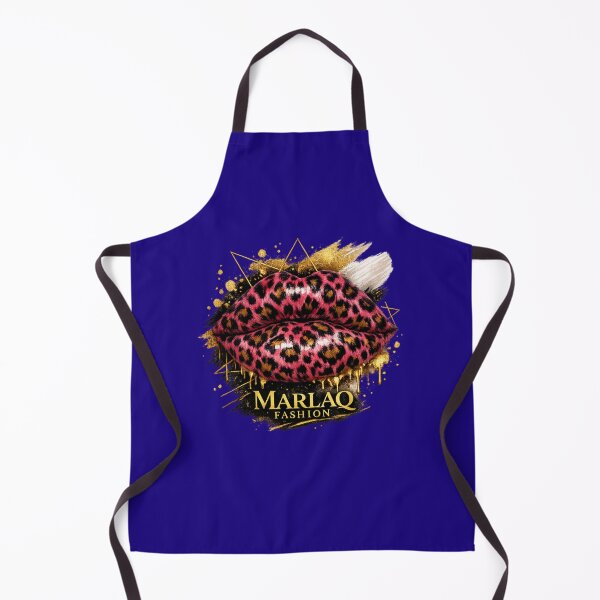 Item preview, Pink Leopard Print Lips Design designed and sold by Marlaq fashion .