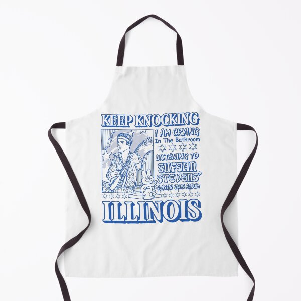 Item preview, Keep Knocking I'm Crying In The Bathroom Listening To Sufjan Stevens Illinois designed and sold by OddPopARt.