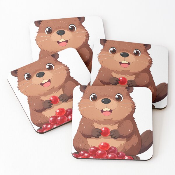 Item preview, Jelly Beans Beaver Red Jelly Beans designed and sold by pumsquare.