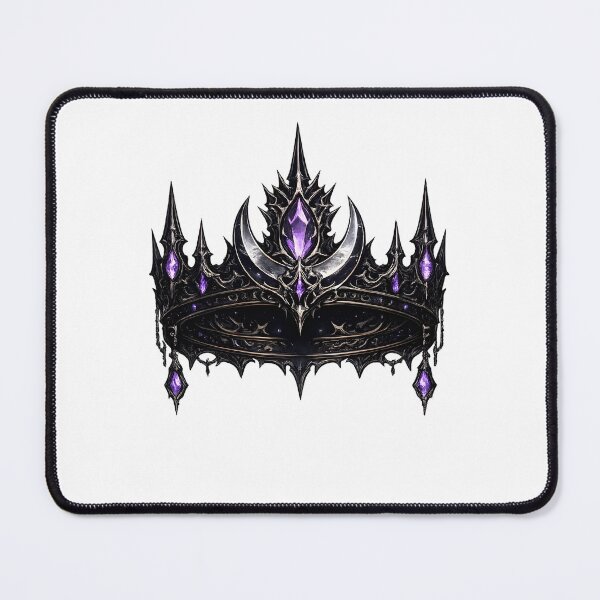 Item preview, Dark Fantasy Royal Crown with Purple Crystal designed and sold by CreativeMindsetLab.