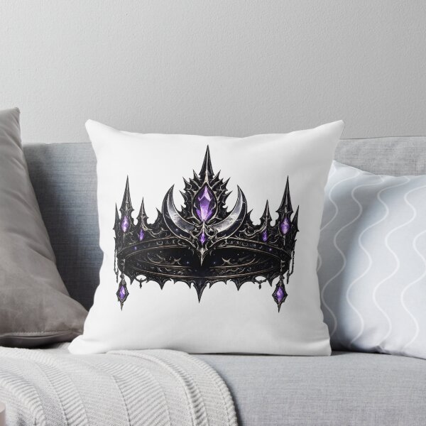 Item preview, Dark Fantasy Royal Crown with Purple Crystal designed and sold by CreativeMindsetLab.